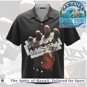 Judas Priest British Steel Heavy Metal Rock Band Hawaiian Shirt