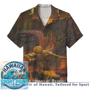 Judas Priest Heavy Metal Band Classic Album Art Hawaiian Shirt
