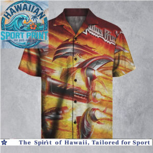 Judas Priest Screaming Vengeance Heavy Metal Rock Hawaiian Shirt