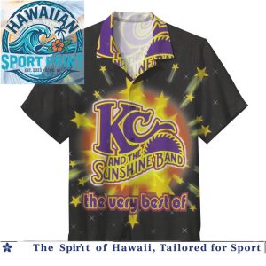 KC And The Sunshine Band Retro Music Tropical Hawaiian Shirt