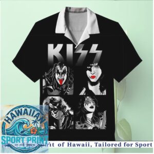 KISS Rock Band Legends Music Festival Summer Hawaiian Shirt