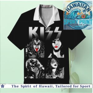 KISS Rock Band Legends Music Festival Summer Hawaiian Shirt