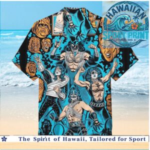 KISS Rock Band Vintage Heavy Metal Hawaiian Shirt