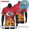 Kansas City Chiefs Football Player Action Tropical Hawaiian Shirt Kansas City Chiefs Football Player Action Tropical Hawaiian Shirt
