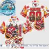 Las Vegas Raiders Football Team Mascot Skyline Aloha Hawaiian Shirt Las Vegas Raiders Football Team Mascot Skyline Aloha Hawaiian Shirt