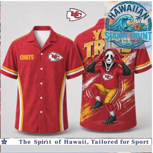 Kansas City Chiefs Scream Mask You Tried Funny Football Hawaiian Shirt