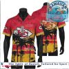 Kansas City Chiefs Tiki Mask Tropical Vacation Summer Hawaiian Shirt Kansas City Chiefs Tiki Mask Tropical Vacation Summer Hawaiian Shirt