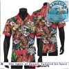 Kansas City Chiefs Tropical Parrot Jungle Leaves Hawaiian Shirt Kansas City Chiefs Tropical Parrot Jungle Leaves Hawaiian Shirt