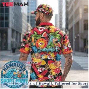 Kansas City Chiefs Tropical Summer Pineapple Aloha Hawaiian Shirt