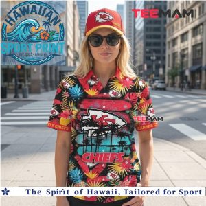 Kansas City Chiefs Tropical Summer Pineapple Aloha Hawaiian Shirt