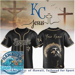 Kansas City Royals Jesus Is My Lifeline Faith Baseball Jersey