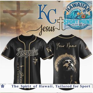 Kansas City Royals Jesus Is My Lifeline Faith Baseball Jersey