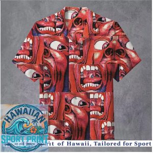 King Crimson In The Court Of The Crimson King Rock Band Hawaiian Shirt