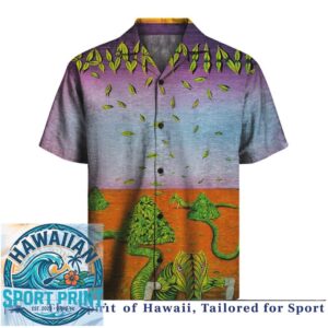 King Crimson Lizard Prog Rock Album Artwork Hawaiian Shirt