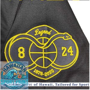 Kobe Bryant Mamba Legend 8 24 Black Baseball Jersey