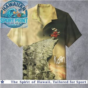 Korn Follow The Leader Rock Band Hopscotch Artwork Hawaiian Shirt