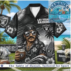 Las Vegas Raiders Fan Tropical Summer Hawaiian Shirt Beach