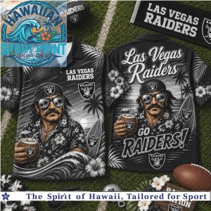 Las Vegas Raiders Fan Tropical Summer Hawaiian Shirt Beach