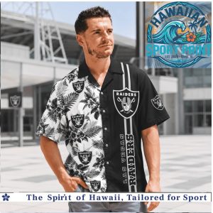 Las Vegas Raiders Football Tropical Summer Hawaiian Shirt Aloha