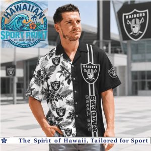 Las Vegas Raiders Football Tropical Summer Hawaiian Shirt Aloha