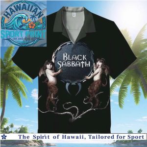 Black Sabbath Born Again Demon Baby Heavy Metal Hawaiian Shirt