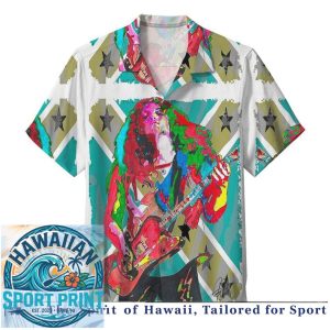 Led Zeppelin Rock Band Vintage Concert Tour Hawaiian Shirt
