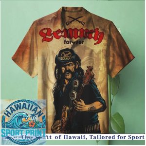 Lemmy Kilmister Forever Heavy Metal Rock Star Hawaiian Shirt