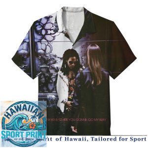 Lenny Kravitz Rock Artist Album Cover Vintage Hawaiian Shirt