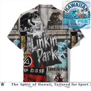 Linkin Park Hybrid Theory Nu Metal Rock Band Hawaiian Shirt