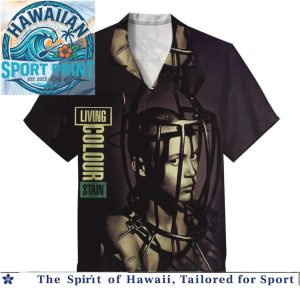 Living Colour Alternative Rock Band Vivid Album Aloha Shirt