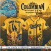 Los Angeles Dodgers Colombia Heritage Night Baseball Jersey Los Angeles Dodgers Colombia Heritage Night Baseball Jersey