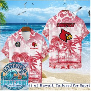 Louisville Cardinals NCAA Tropical Beach Summer Hawaiian Shirt