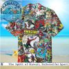 Magnum PI Tom Selleck 80s Detective Tropical Hawaiian Shirt Magnum PI Tom Selleck 80s Detective Tropical Hawaiian Shirt