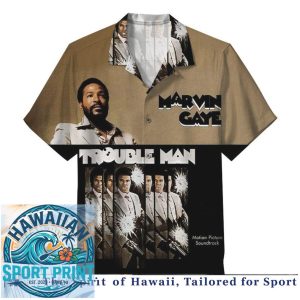 Marvin Gaye Legendary Soul Motown Music Hawaiian Shirt