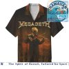 Megadeth Heavy Metal Band Skull Artwork Thrash Hawaiian Shirt Megadeth Heavy Metal Band Skull Artwork Thrash Hawaiian Shirt