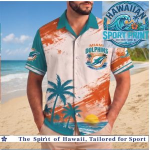 Miami Dolphins NFL Tropical Summer Hawaiian Shirt Beach Aloha Sport Wear