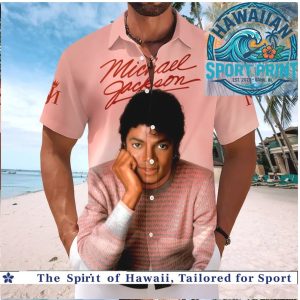 Michael Jackson Baby Be Mine Heart Lyrics Tropical Summer Hawaiian Shirt Beach