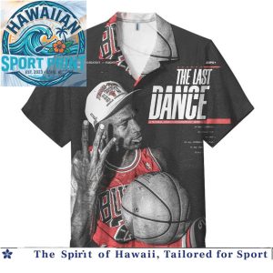 Michael Jordan Chicago Bulls Basketball Legend Vintage Hawaiian Shirt