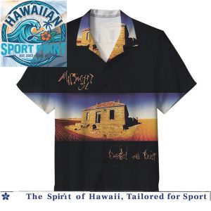 Midnight Oil Band Album Art Print Short Sleeve Hawaiian Shirt