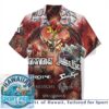 Back to the Future Time Machine Starry Night Hawaiian Shirt Back to the Future Time Machine Starry Night Hawaiian Shirt
