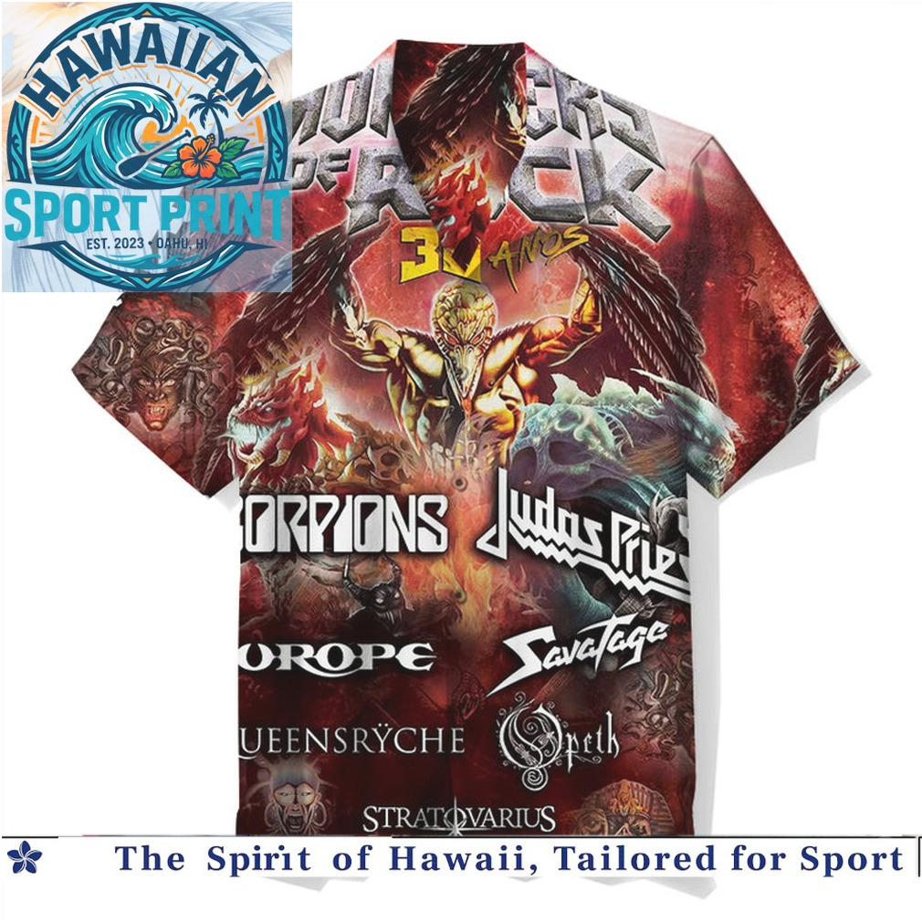 Monsters Of Rock Heavy Metal Bands Festival Tour Vintage Hawaiian Shirt Monsters Of Rock Heavy Metal Bands Festival Tour Vintage Hawaiian Shirt