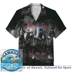 Motley Crue Shout At The Devil Heavy Metal Hawaiian Shirt