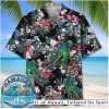 Green Bay Packers Logo Tropical Floral Summer Button Down Aloha Shirt Green Bay Packers Logo Tropical Floral Summer Button Down Aloha Shirt