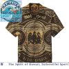 Classic Horror Movie Monsters Halloween Spooky Black And White Hawaiian Shirt Classic Horror Movie Monsters Halloween Spooky Black And White Hawaiian Shirt