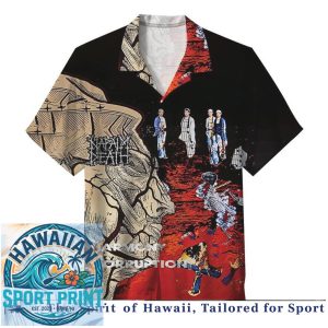 Napalm Death Heavy Metal Band Graphic Hawaiian Shirt