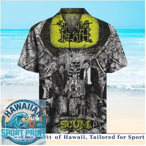Napalm Death Scum Band Retro Rock Music Hawaiian Shirt