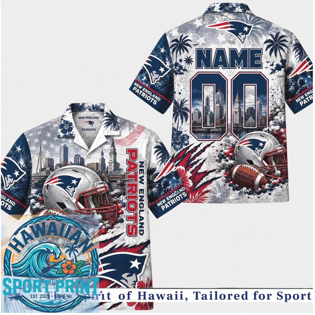 New England Patriots Football Hawaiian Shirt Beach Aloha Button Down Shirt New England Patriots Football Hawaiian Shirt Beach Aloha Button Down Shirt