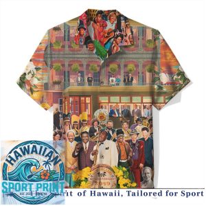 New Orleans Jazz Festival Vintage Musicians Hawaiian Shirt