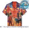 Vintage Dark Art Western Illustration Graphic Design Hawaiian Shirt Vintage Dark Art Western Illustration Graphic Design Hawaiian Shirt