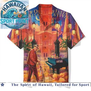 New Orleans Jazz Heritage Festival Musician Art Hawaiian Shirt